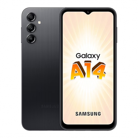 Smartphone, Téléphone mobile - Samsung Galaxy A14 64 Go Noir - Grade AB, prix de gros.