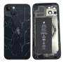Coque, Enveloppe - Châssis Complet iPhone 13 Noir - Sans Connecteur de Charge + Batterie (Origine Demonté) - Cassé, prix de gros