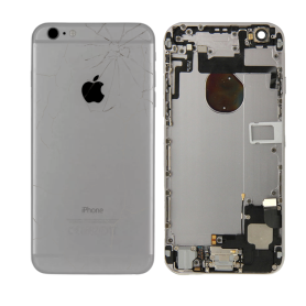 Replacement Parts - iPhone 6 Plus Complete Chassis Grey - Charging Connector without Battery (Original Disassembled) - Broken, w