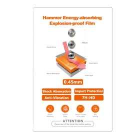 Vitre, Protection Écran - Film Protection Antichoc Hammer 7H 0.45mm M29 - 5 Pcs, prix de gros.