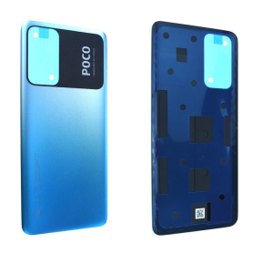 Coque, Dos - Vitre Arrière Xiaomi Poco M4 Pro sans Contour lentille Bleu (Original Démonté) - Grade A, prix de gros.
