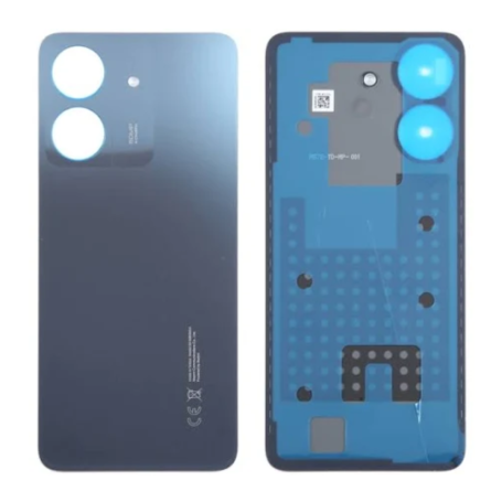Dos, Coque arrière - Vitre arrière Xiaomi Redmi Note 13C Sans Contour lentille Bleu (Original Démonté) - Grade A, prix de gros.