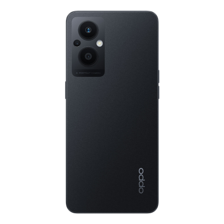 Dos, Couverture - Vitre Arrière Oppo Reno 8 Lite 5G Noir (Original Démonté) - Grade A, prix de gros.