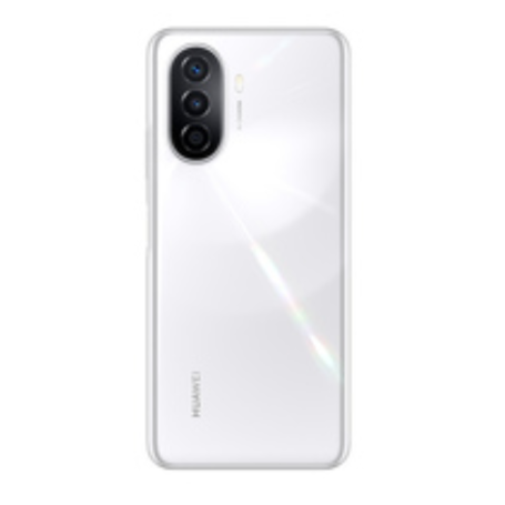 Back Glass - Huawei Nova Y70 White Rear Glass Without Lens Frame (Original Disassembled) - Grade A, wholesale price