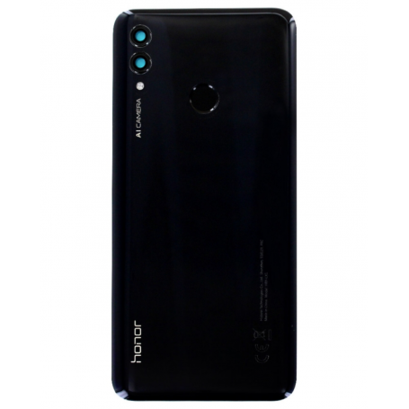 Vitre arrière HUAWEI Honor 10 Lite Noir Avec Adhesif (Without Logo)
