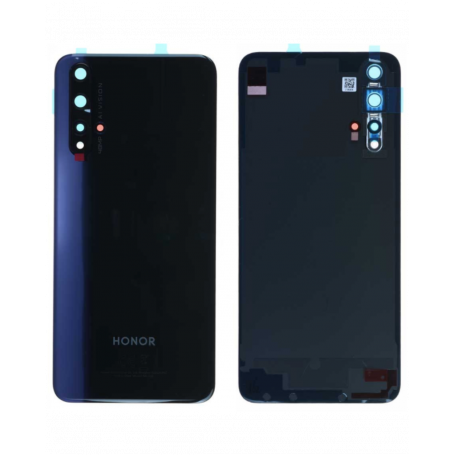 Vitre arrière HUAWEI Honor 20 Noir Avec Adhesif (Sans Logo)