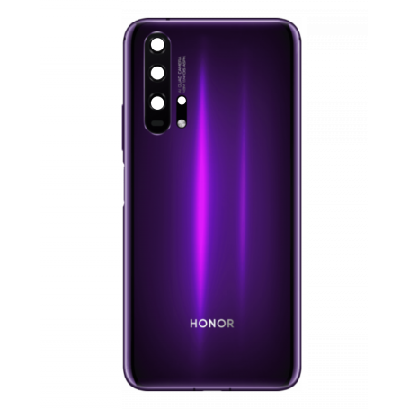 Vitre arrière HUAWEI Honor 20 Pro Violet Avec Adhesif (Without Logo)