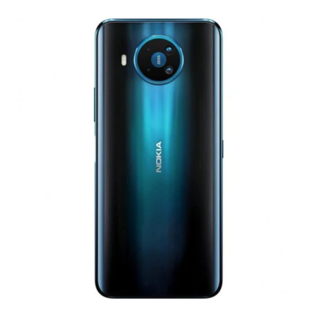 Dos, Couverture - Vitre Arrière Nokia 8.3 Noir (Original Démonté) - Grade A, prix de gros.