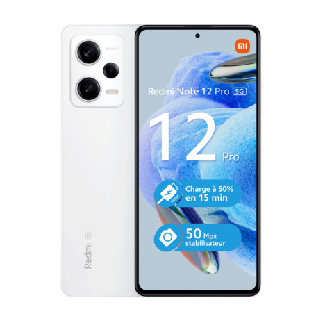 Phone, Smartphone - Xiaomi Redmi Note 12 Pro 256GB White - Grade A with Box and Accessories, wholesale price