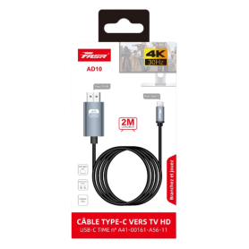 Adaptateur, Convertisseur - Câble Type-C vers TV HDMI FASR AD10 - 2M, prix de gros.