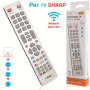 Accessoire TV - Télécommande Compatible pour SHARP TV - LinQ URC5759 - Noir, prix de gros.
