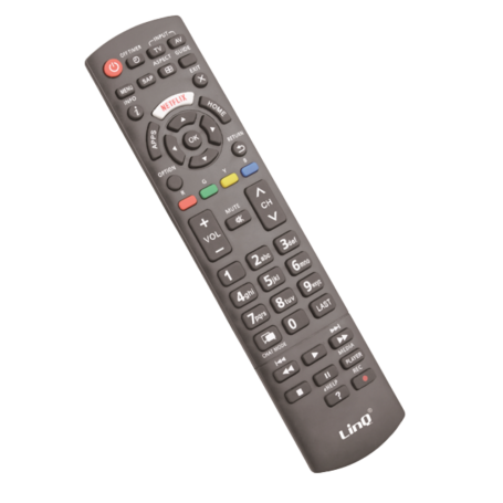 Commande à distance, Contrôleur TV - Télécommande Compatible pour PANASONIC TV - LinQ URC5757 - Noir, prix de gros.