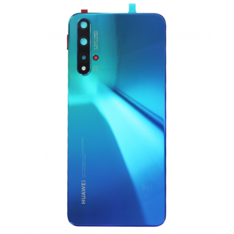 Vitre arrière HUAWEI Nova 5T Bleu Avec Adhesif (Without Logo)