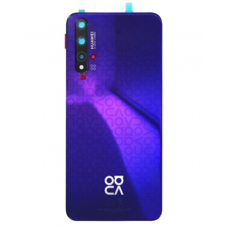 Vitre arrière HUAWEI Nova 5T Violet Avec Adhesif (Without Logo)