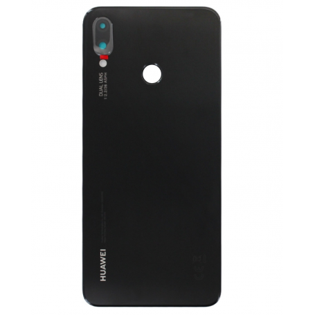 Vitre arrière HUAWEI P Smart Plus Noir Avec Adhesif (Without Logo)