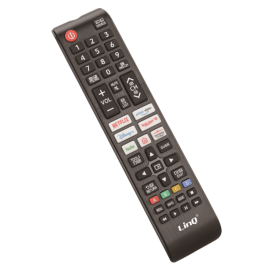 Accessoire TV - Télécommande Compatible pour Samsung TV - LinQ URC5752 - Noir, prix de gros.