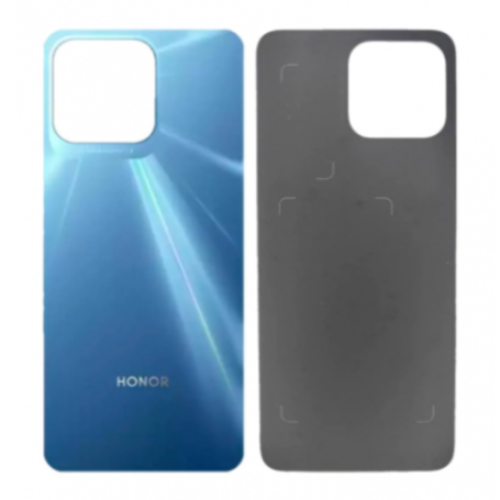 Back Glass, Rear Cover - Honor X8 5G Blue Rear Glass Without Lens Frame (Original Disassembled) - Grade A, wholesale price