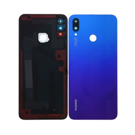 Vitre arrière HUAWEI P Smart Plus 2019 Bleu Avec Adhesif (Without Logo)