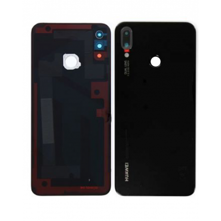 Vitre arrière HUAWEI P Smart Plus 2019 Noir Avec Adhesif (Sans Logo)