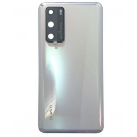 Vitre arrière HUAWEI P40 Blanc Avec Adhesif (Without Logo)