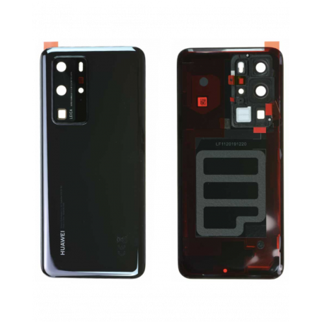 Vitre arrière HUAWEI P40 Pro Noir Avec Adhesif (Without Logo)