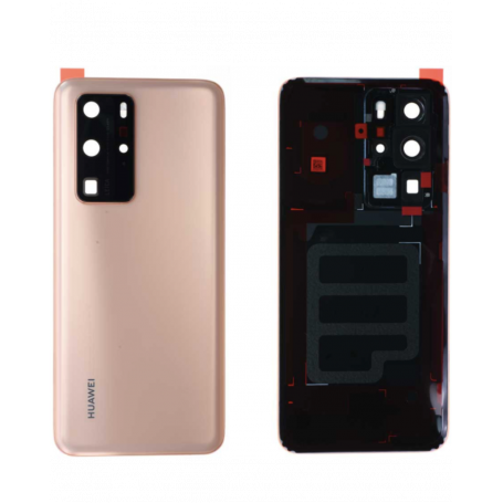 Vitre arrière HUAWEI P40 Pro Or Avec Adhesif (Without Logo)