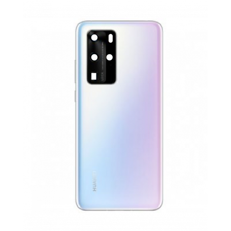 Vitre arrière HUAWEI P40 Pro Blanc Avec Adhesif (Without Logo)