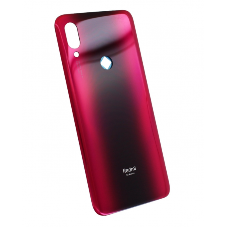 Vitre arrière Xiaomi Redmi 7 Rouge Avec Adhesif (Without Logo)