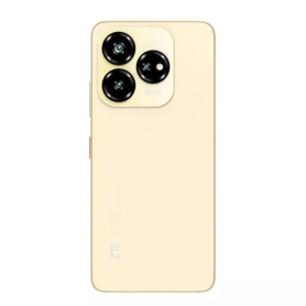 Back Glass, Rear Cover - ZTE Nubia V60 Gold Back Glass Without Lens Frame (Original Disassembled) - Grade A, wholesale price