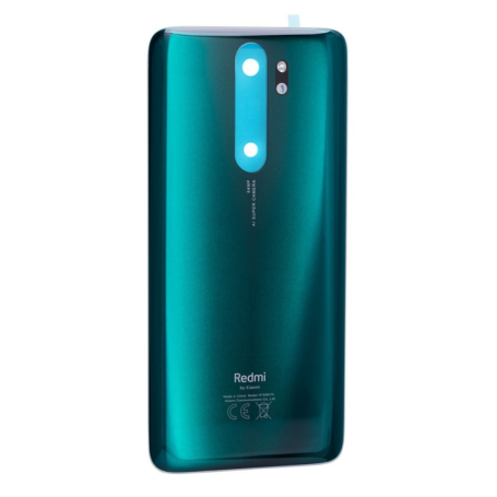 Vitre arrière, Dos - Vitre arrière Xiaomi Redmi Note 8 Vert Sans Contour Lantille (Original Démonté) - Grade A, prix de gros.