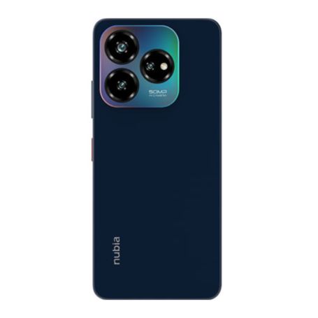 Back Glass, Rear Cover - ZTE Nubia V60 Blue Back Glass Without Lens Frame (Original Disassembled) - Grade A, wholesale price