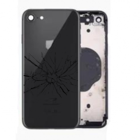 Rear Cover, Chassis - Empty Chassis iPhone 8 Black (Original Disassembled) - Broken, wholesale price