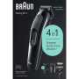 Tondeuse, Rasoir, Trimmer - Tondeuse électrique pour cheveux et barbe avec Gillette Fusion 5 ProGlide 4-en-1 Braun SK3300, prix 
