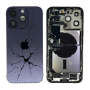 Composants iPhone, Pièces détachées - Châssis Complet iPhone 14 Pro Max Violet - Connecteur de Charge sans Batterie (Origine Dem