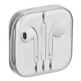 EarPods headphones with 3.5 mm mini-jack Hands-Free Kit (Base Box) Back Glass, Rear Cover - , wholesale price