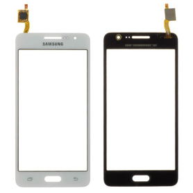 Screen, Display - Samsung Galaxy Grand Prime (G530FZ/G531F) White Touch Screen Digitizer (Service Pack) - GH96-08757A, wholesale