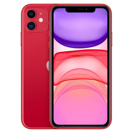 Smartphone Apple, Téléphone, Écran, Display - iPhone 11 64 Go Rouge (Ecran et Lentille Cassé), prix de gros.