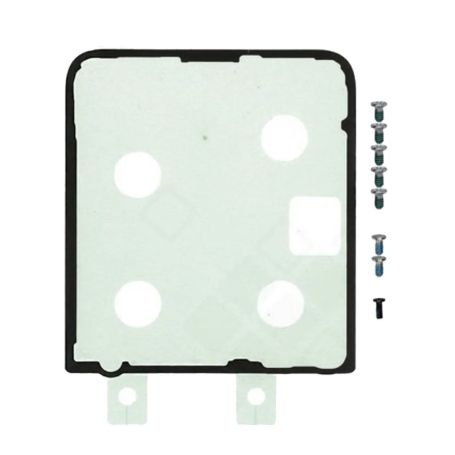 Back Glass, Rear Cover - Samsung Galaxy Z Flip 4 (F721) Rear Glass Adhesive (Service Pack) - GH82-29628A/GH81-24715A, wholesale 