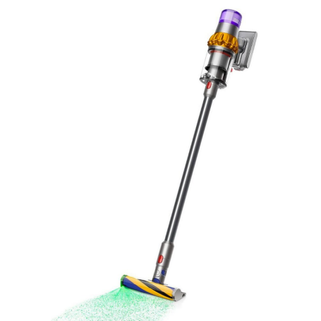 Vacuum, Cleaner - Dyson V15s Detect Submarine Nickel Cordless Stick Vacuum Cleaner - Yellow - Used with Box and Accessories, who