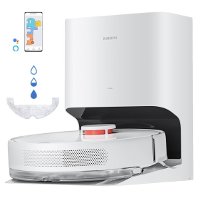 Aspirateur Robot, Nettoyeur Automatique - Robot Intelligant Aspirateur et Serpillère Xiaomi Mi Robot Vacuum X10 - Blanc - Occasi