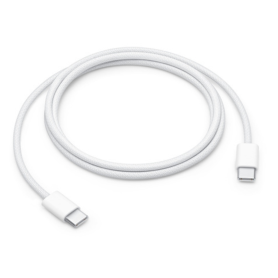 Câble USB-C Nylon Tressé 60W 1M Apple MQKJ3ZM/A - Performance et Durabilité