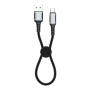 Câble USB, Connecteur, Chargeur - Câble Tressé USB-A / USB-C 18W 30CM XSSIVE XSS-BR-AC-B 30CM - Noir, prix de gros.