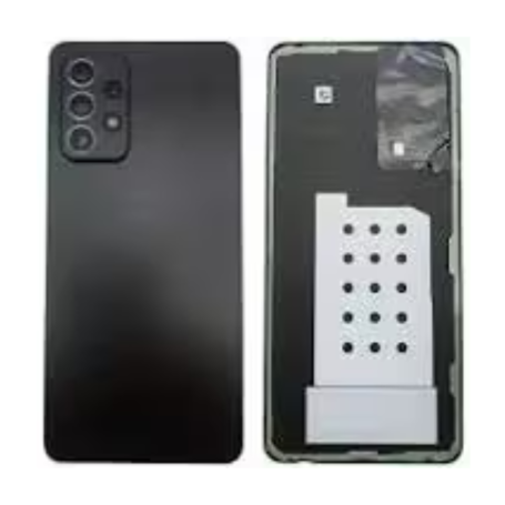 Vitre arrière, Dos - Vitre arrière Samsung Galaxy A52S 5G (A528B) Noir Sans Contour Lentille (Original Démontée) - Grade A, prix