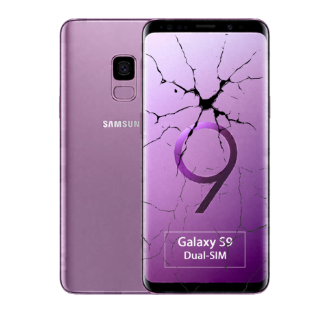 Smartphone, Mobile Phone - Samsung Galaxy S9 64 GB - Purple (HS screen without side button), wholesale price