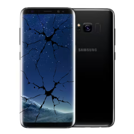 Smartphone, Téléphone, Mobile - Samsung Galaxy S8 64 Go - Noir (Ecran HS), prix de gros.