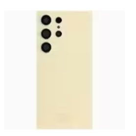 Dos, Coque - Vitre arrière Samsung Galaxy S24 Ultra 5G (S926B) Titan Jaune sans Contour Lentille(Original Démontée) - Grade A, p