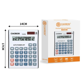 Calculator, Desktop - Electronic calculator 12-digit CIAOBOSI TX-03708, wholesale price