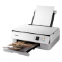 Printer, All-in-One - Canon PIXMA TS5351i White Printer - Used, with box and charging cable, wholesale price
