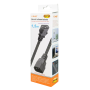 Cordon, Connecteur - Câble d'alimentation PC Extensión Mâle vers Femelle Ups LinQ F8734 1,5m Noir, prix de gros.