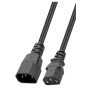 Cable, Power Cord - LinQ F8734 1.5m Black Male to Female Extension Cable for PC Power Supply, wholesale price